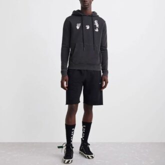 Sudadera con capucha Off-White x MLB x New Era Tripartite Crossover «Gris oscuro»