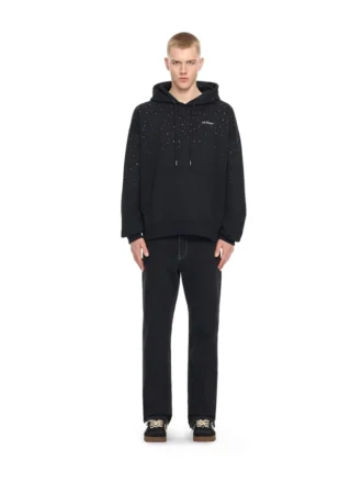 Sudadera con capucha OW X Swarovski