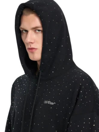 Sudadera con capucha OW X Swarovski