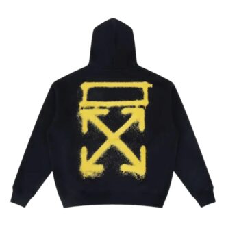 Sudadera con capucha Sprayed Arrow «Negro»