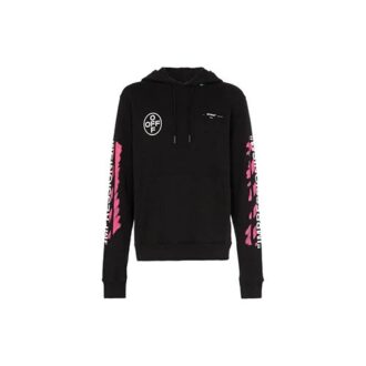 Sudadera con capucha Stencil Arrow «Negro»
