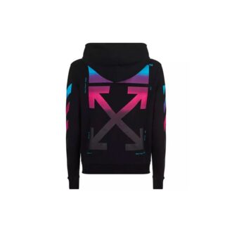 Sudadera con capucha unisex OW18, color negro