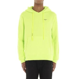 Sudadera con capucha y bolsillo canguro con bordado de flecha para hombre, verde