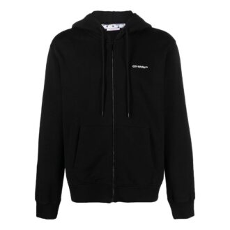 Sudadera con capucha y cremallera Wave Diag-Stripe