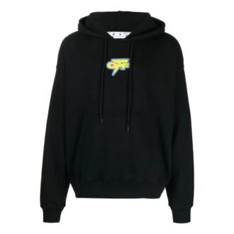 Sudadera con capucha y estampado de truenos