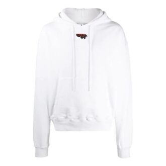 Sudadera con capucha y logo FW20 para hombre, color blanco