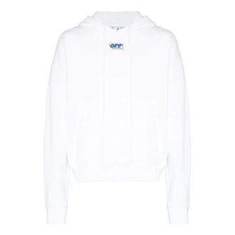 Sudadera con capucha y logotipo de Mirko First para hombre, color blanco