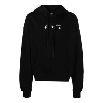 Sudadera con logo para hombre SS21, oversize, negra