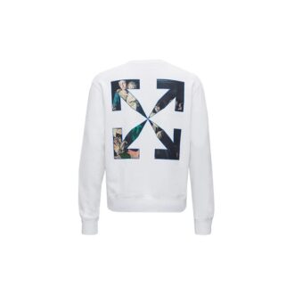 Sudadera de cuello redondo con estampado Caravaggio FW20