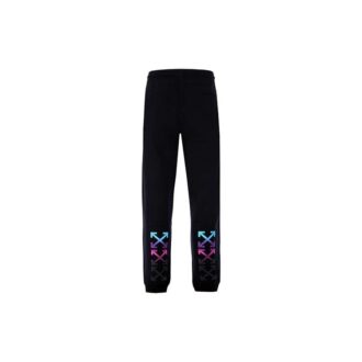 Sudadera degradada para hombre, negra