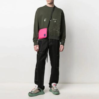 Sudadera deportiva oversize para hombre SS21, verde