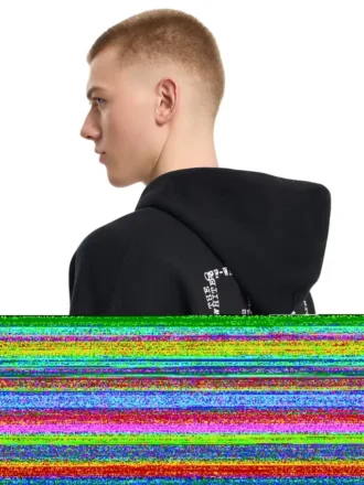 Sudadera holgada con capucha Type Arrow Diagonal