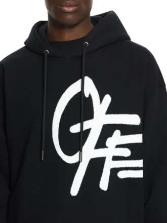 Sudadera holgada con logo Spray
