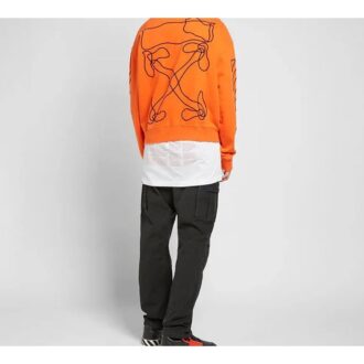 Sudadera oversize con diseño abstracto de Arrows