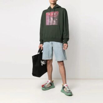Sudadera oversize para hombre SS21 verde