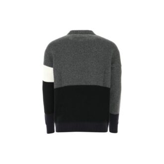 Suéter con estampado de logotipo FW20 para hombre, gris