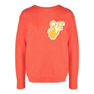 Suéter con intarsia Hands Off