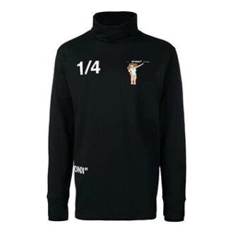 Suéter de cuello alto Negro
