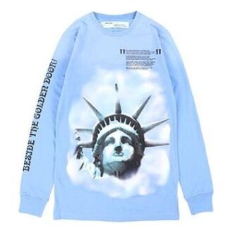 Suéter de cuello redondo C O Virgil Abloh Liberty