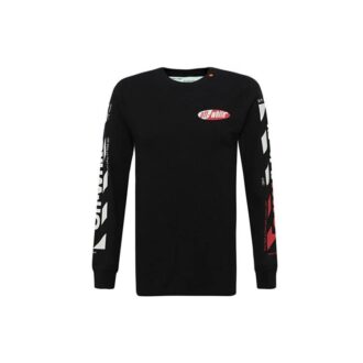 Suéter de manga larga Loose Arrow Rojo/Negro