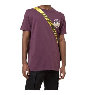 Tape Arrow estampado Hombre Morado