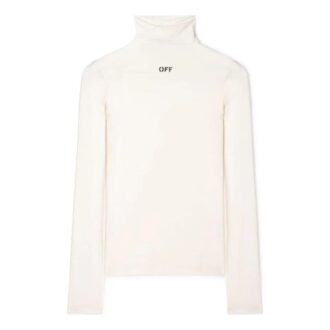 Top Off-White con estampado del logotipo «White»