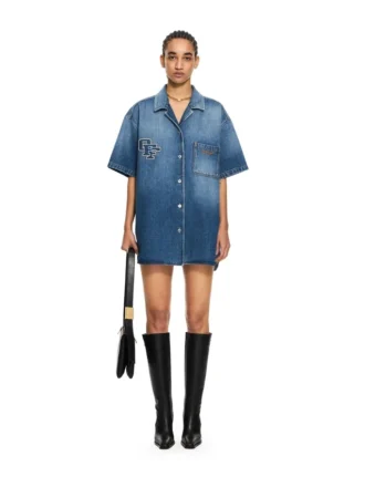 Vestido de Denim Royal Patch