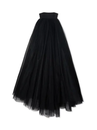 Vestido de tul voluminoso
