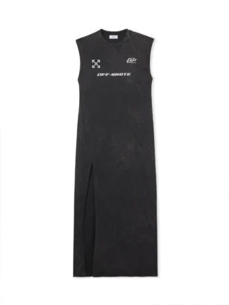 Vestido holgado de jersey Racer