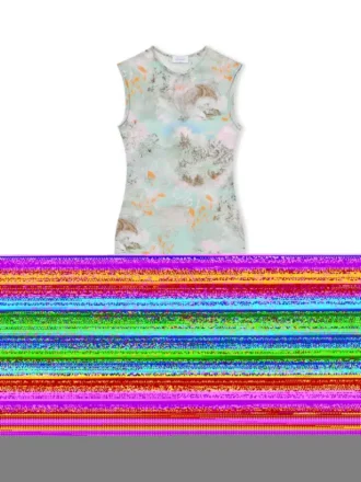 Vestido sin mangas de jersey ligero Storytelling
