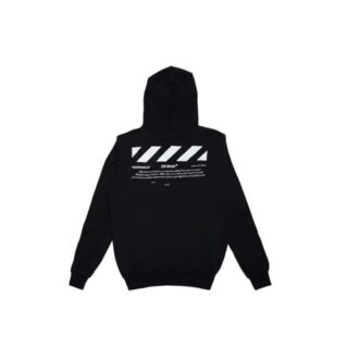 Virgil Abloh 01 Dingonal Alphabet Numeric Printing Loose Version Negro