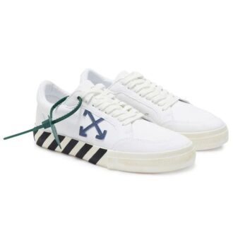 Vulc Low Cotton «Blanco Azul Negro»