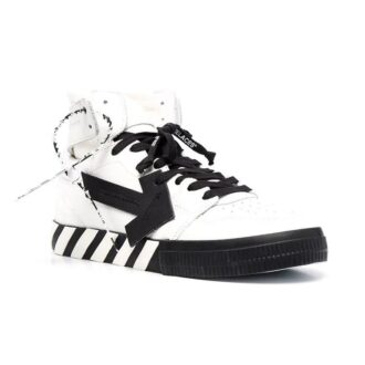 Vulcanized High-Top «Blanco Negro»