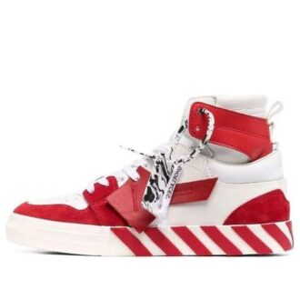 Vulcanized High-Top «Rojo Blanco»