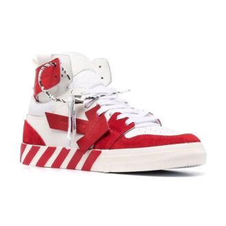 Vulcanized High-Top «Rojo Blanco»