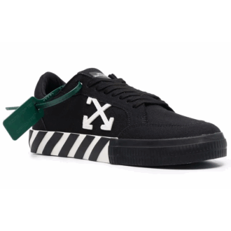 Vulcanized Low Canvas «Black White»
