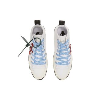 Vulcanized Mid-Top «Blanco, Borgoña, Azul, Negro»