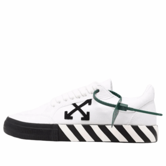 Vulcanzied Low Canvas «Blanco Negro»