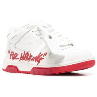 Zapatilla baja para caminar Out Of Office «Rojo Blanco»