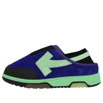 Zapatilla tipo mule Out Of Office «Purple Green»