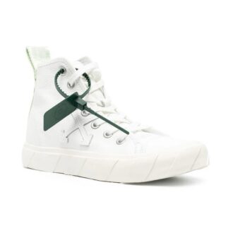 Zapatillas altas vulcanizadas Off-White «White Green»