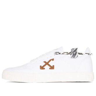 Zapatillas bajas casual vulcanizadas blancas