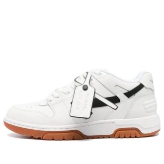 Zapatillas bajas de cuero Out Of Office «Blanco/Negro»
